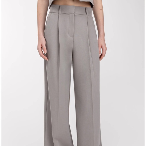 ❌sold Oak + Fort wide leg pant - cloudburst - Picture 1 of 4